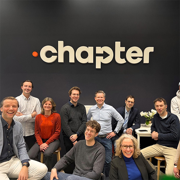 Het Chapter.works team op kantoor